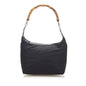 Gucci Bamboo Canvas Shoulder Bag (SHG-18223)