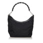 Gucci Bamboo GG Canvas Shoulder Bag (SHG-30713)
