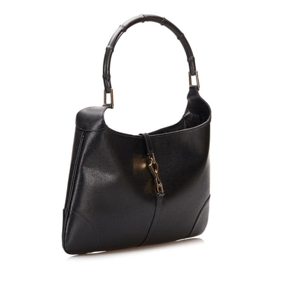 Gucci Bamboo Jackie Leather Shoulder Bag (SHG-35484)