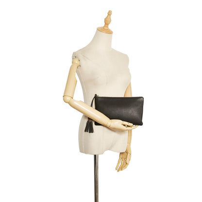 Gucci Bamboo Leather Clutch (SHG-q8nBjv)
