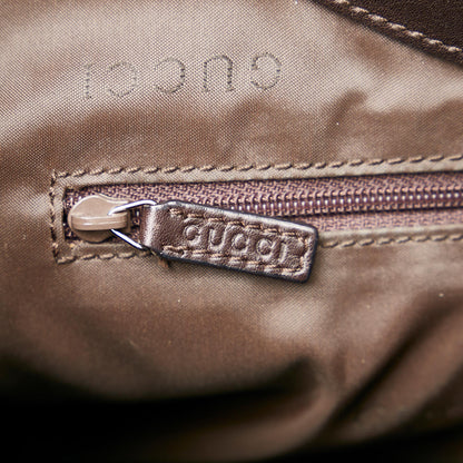 Gucci Bamboo Leather Shoulder Bag (SHG-28393)