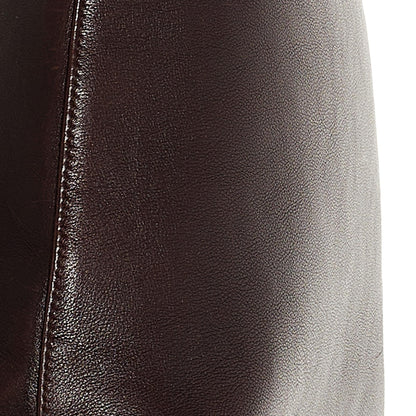 Gucci Bamboo Leather Shoulder Bag (SHG-28393)
