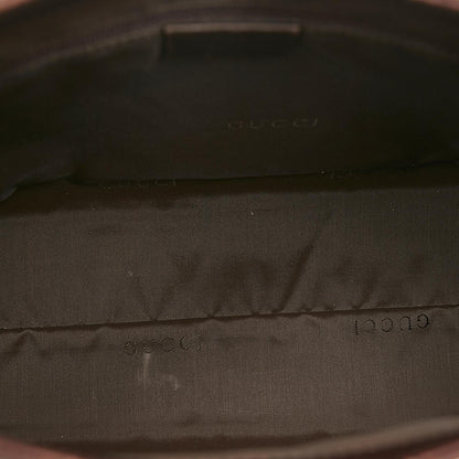 Gucci Bamboo Leather Shoulder Bag (SHG-28393)