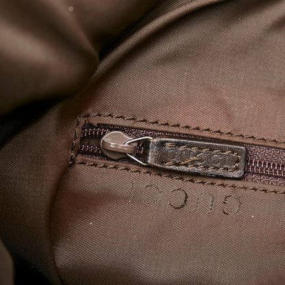 Gucci Bamboo Leather Shoulder Bag (SHG-29052)