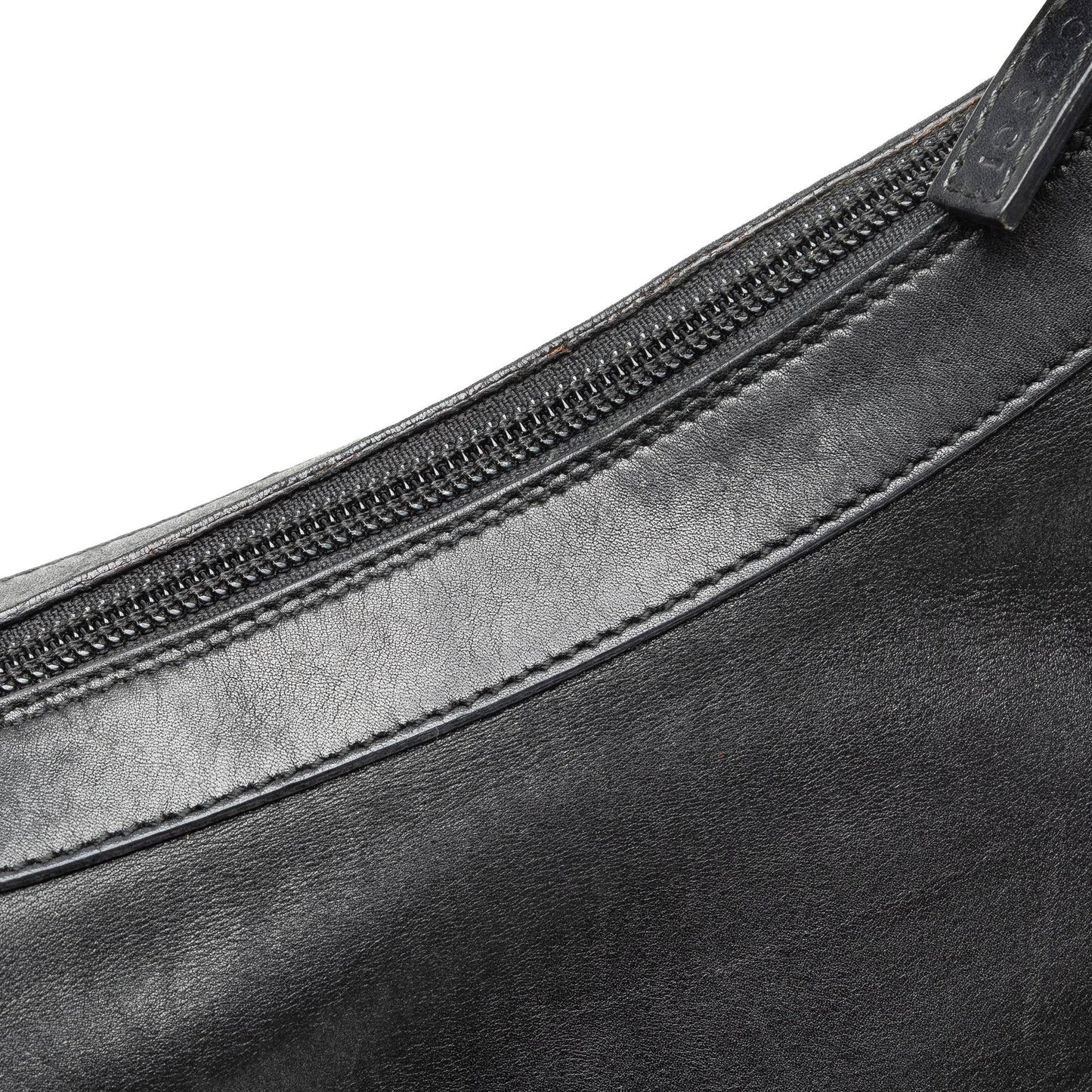 Gucci Bamboo Leather Shoulder Bag (SHG-h3pFCT)