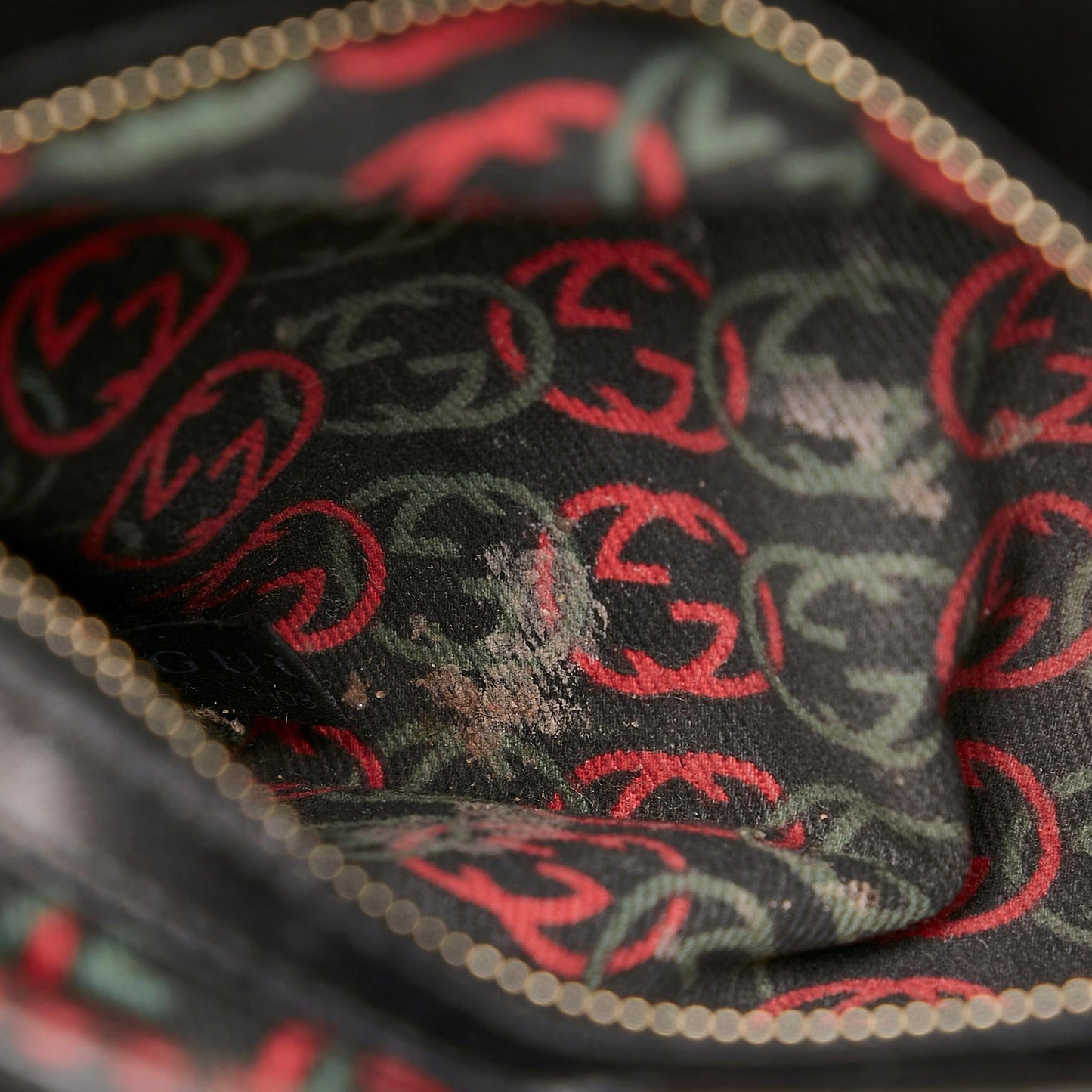 Gucci Britt Leather Shoulder Bag (SHG-32298)