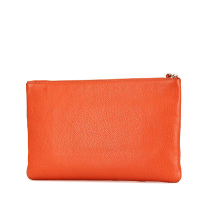 Gucci Calfskin Bamboo Tassel Clutch