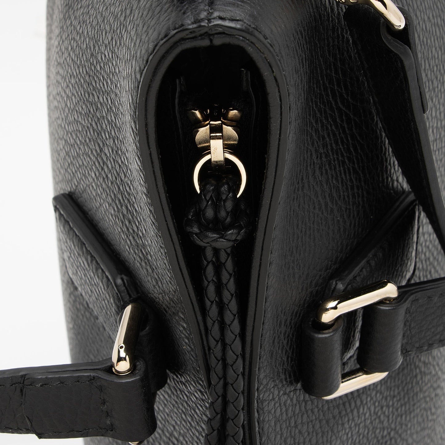 Gucci Calfskin Bamboo Tassel Tote (SHF-gWsjHp)