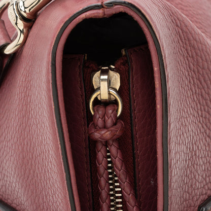 Gucci Calfskin Bamboo Tassel Tote