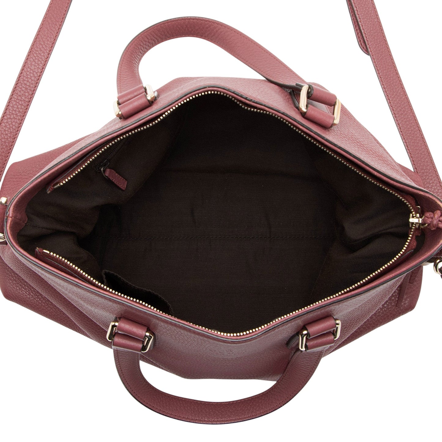 Gucci Calfskin Bamboo Tassel Tote
