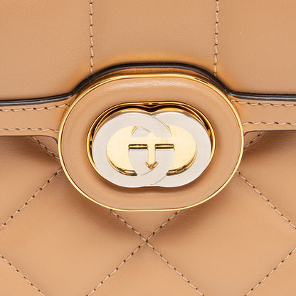 Gucci Calfskin Deco Mini Shoulder Bag