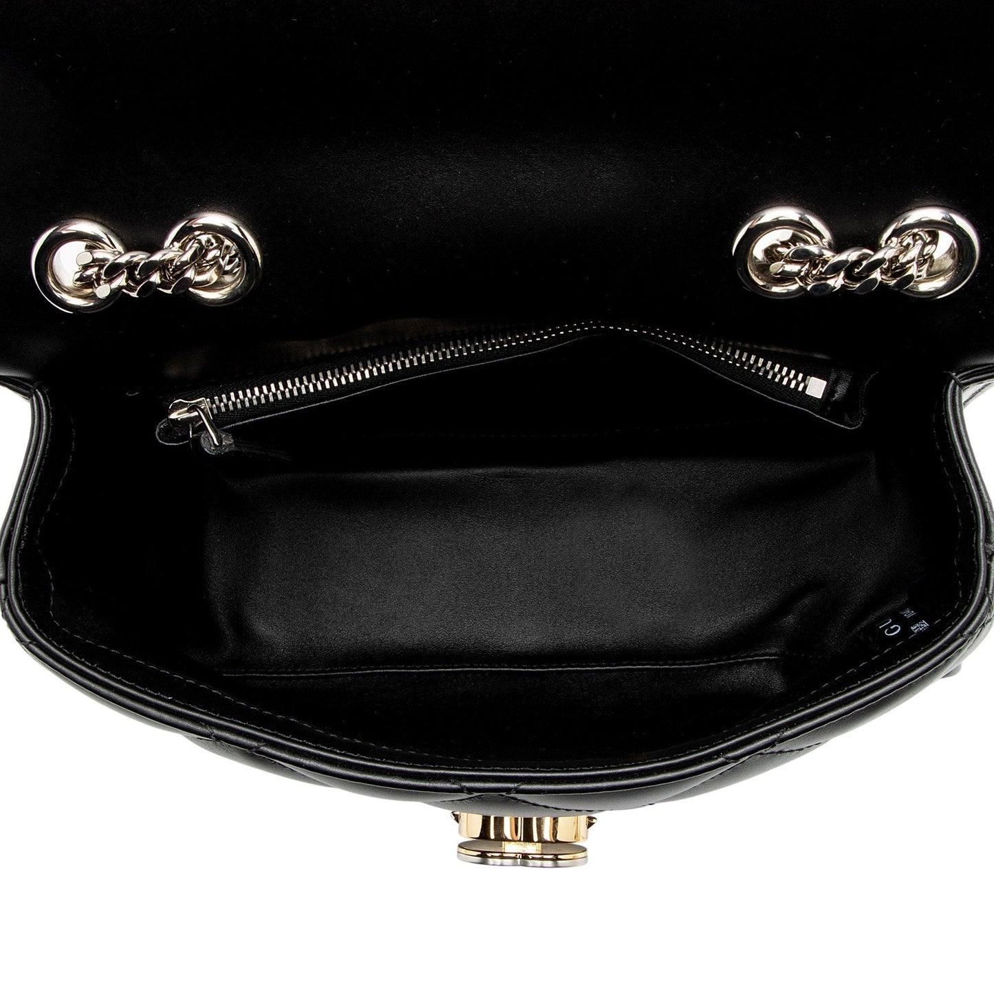 Gucci Calfskin Deco Small Shoulder Bag