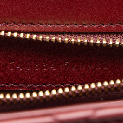 Gucci Calfskin Deco Small Shoulder Bag