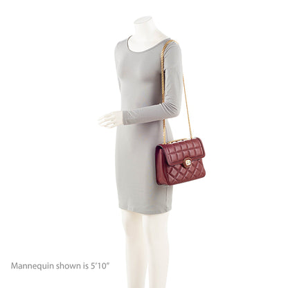 Gucci Calfskin Deco Small Shoulder Bag