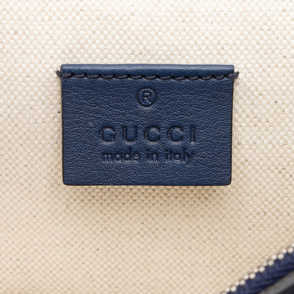 Gucci Calfskin Embroidered Dionysus Bee Medium Shoulder Bag