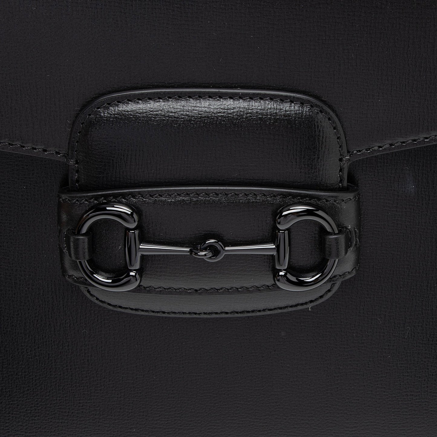 Gucci Calfskin Web Horsebit 1955 Shoulder Bag (SHF-SQoWjr)