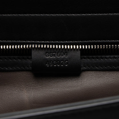 Gucci Grained Calfskin Interlocking G Medium Shoulder Bag