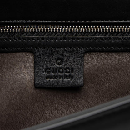 Gucci Grained Calfskin Interlocking G Medium Shoulder Bag