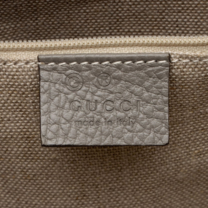 Gucci Calfskin Interlocking G Top Handle Medium Shoulder Bag (SHF-AHOWbQ)
