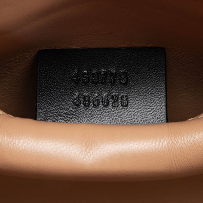 Gucci Calfskin Pearl Bee Broadway Mini Shoulder Bag