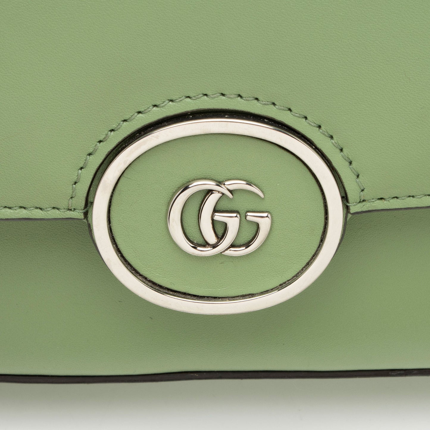 Gucci Calfskin Petite GG Mini Shoulder Bag