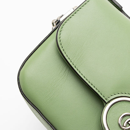 Gucci Calfskin Petite GG Mini Shoulder Bag