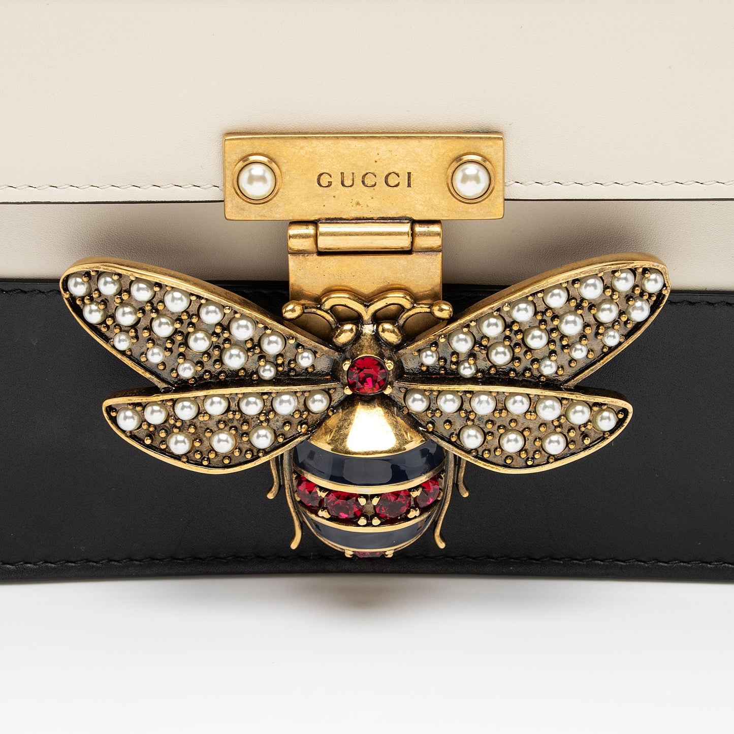 Gucci Calfskin Queen Margaret Shoulder Bag (SHF-P3GQPE)