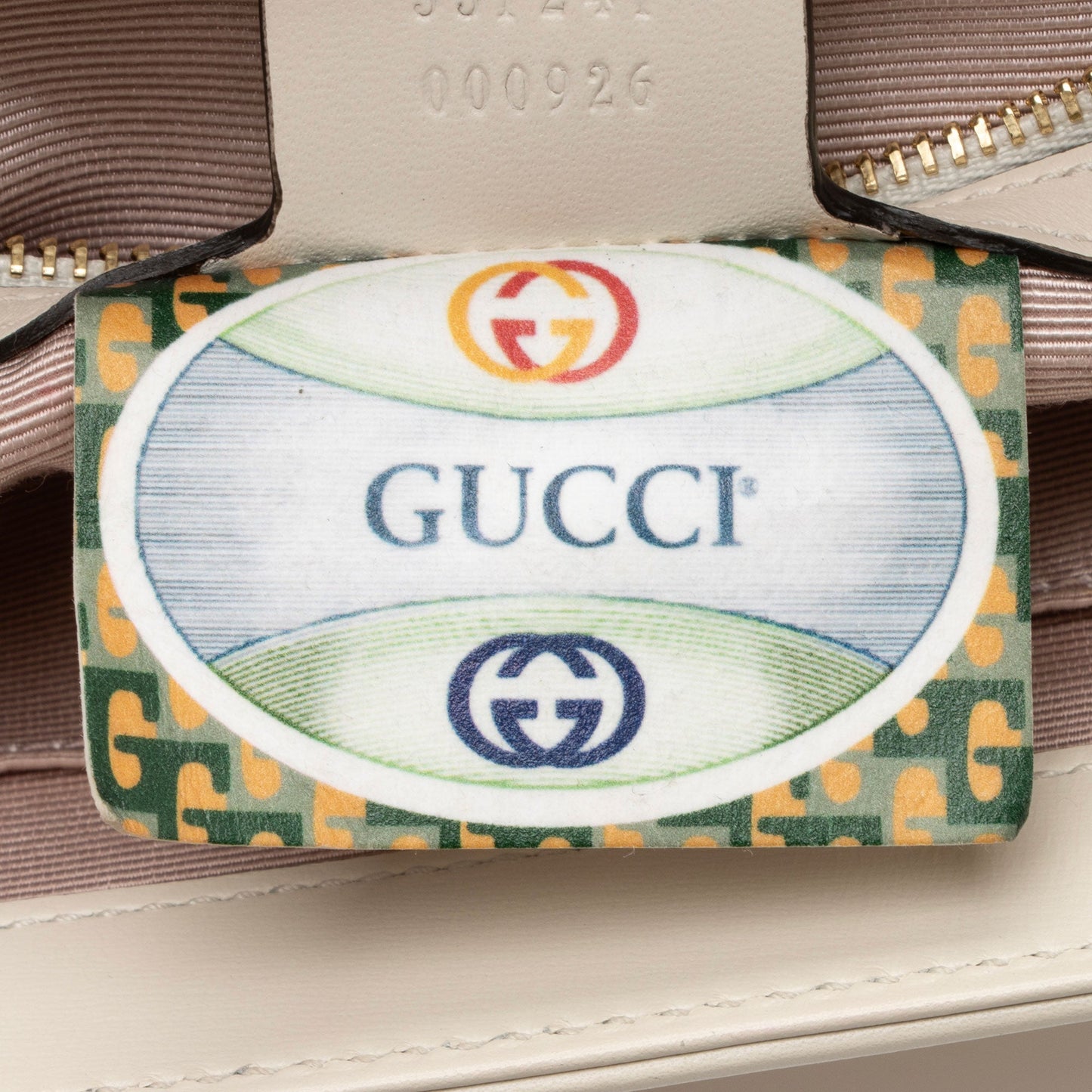 Gucci Calfskin Rajah Zumi Medium Shoulder Bag