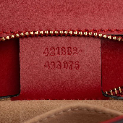 Gucci Calfskin Sylvie Small Shoulder Bag (SHF-pDYCA5)
