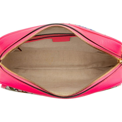 Gucci Canvas Flora Shoulder Bag