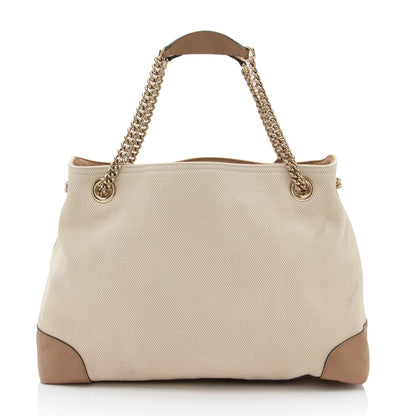 Gucci Canvas Soho Medium Shoulder Bag (SHF-gXwTPj)