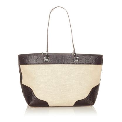Gucci Canvas Tote Bag (SHG-31837)