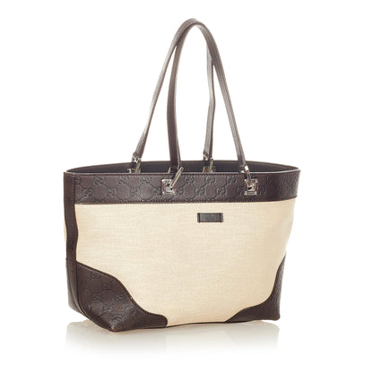Gucci Canvas Tote Bag (SHG-31837)