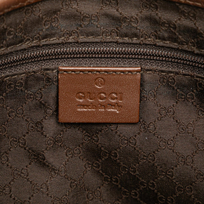 Gucci Canvas Web Jackie Shoulder Bag