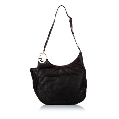 Gucci Charlotte Leather Shoulder Bag (SHG-29326)