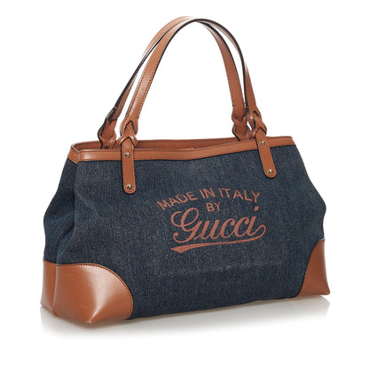 Gucci Craft Denim Tote Bag (SHG-31576)