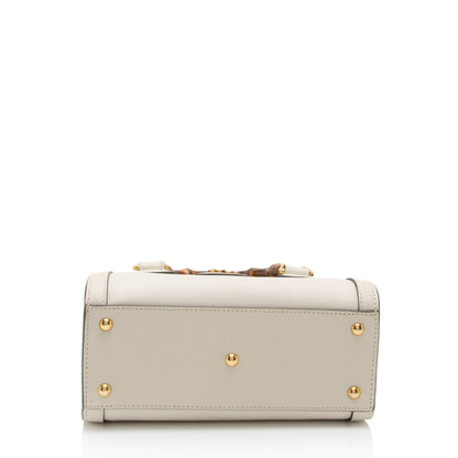 Gucci Cuir Leather Bamboo Diana Mini Tote (SHF-OiQwyN)