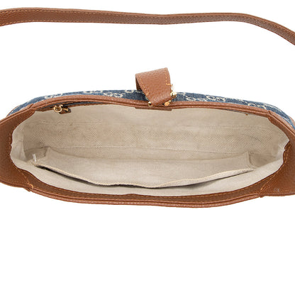 Gucci GG Denim Jackie 1961 Small Shoulder Bag (SHF-20758)