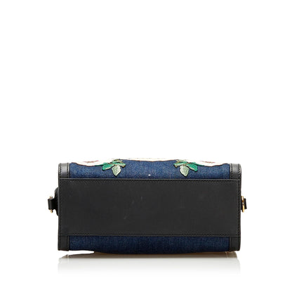 Gucci Denim Tiger Pearl Tote (SHG-35954)