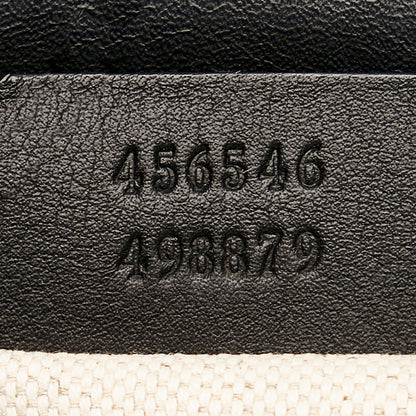 Gucci Denim Tiger Pearl Tote (SHG-35954)