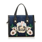 Gucci Denim Tiger Pearl Tote (SHG-35954)