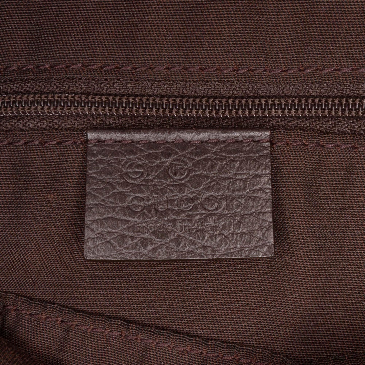 Gucci Diamante Canvas Vertical Charm Tote