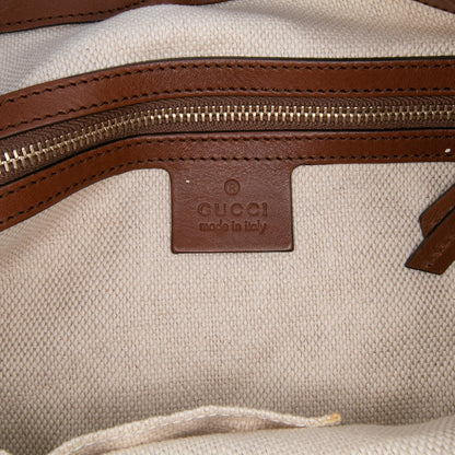Gucci Diamante Canvas Village Double G Shoulder Bag