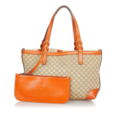 Gucci Diamante Craft Canvas Tote Bag (SHG-6RuQKX)