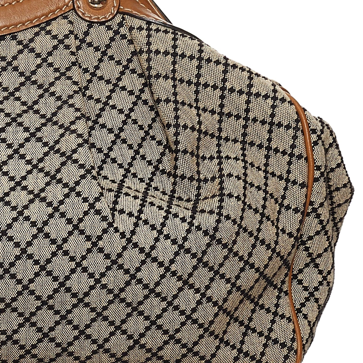 Gucci Diamante Sukey Canvas Tote Bag (SHG-30178)