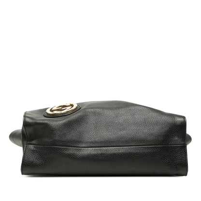 Gucci Dollar Calfskin Interlocking G Tote