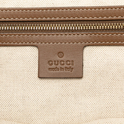 Gucci Flora Canvas Craft Tote (SHG-7nJYvD)