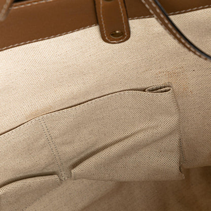 Gucci Flora Canvas Craft Tote (SHG-7nJYvD)
