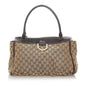 Gucci GG Abbey-D Ring Canvas Tote Bag (SHG-30364)