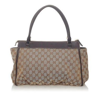 Gucci GG Abbey D-Ring Canvas Tote Bag (SHG-34492)